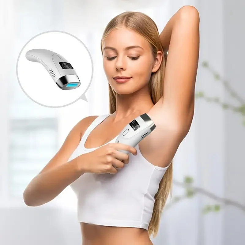Laser Hair Removal Instrument Freezing Point Comfortable Whole Body Hair Removal Armpit Hair Leg Hair Private Honey Hair Removal