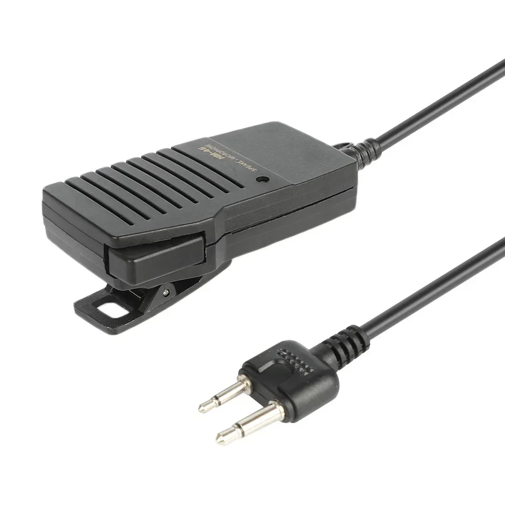 HM-46 Ручной динамик микрофон разъем PTT 3 5 мм для наушников ICOM IC-V8 V82 V85 IC-T2H IC-T7H T8A 2AT E90