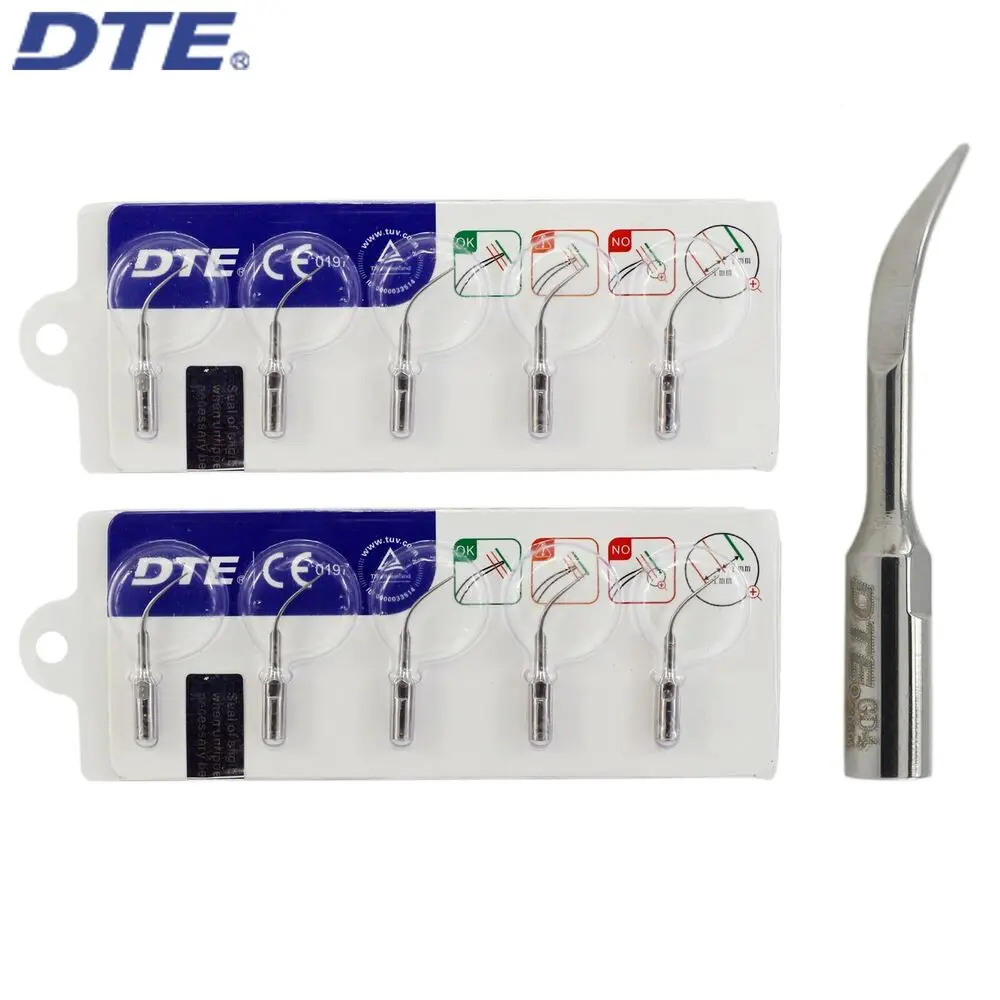 10PCS Woodpecker DTE Dental Ultrasonic Scaler Tip GD4 Scaling Satelec ACTEON