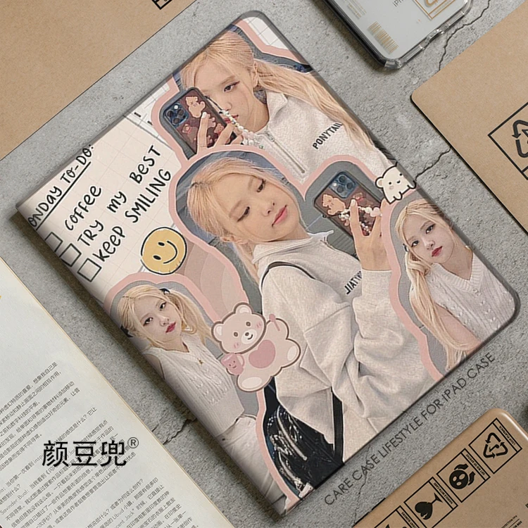 Роза аниме парк Chaeyoung для iPad Air 3 4 5 10 9 Mini 6 чехол Роскошный силиконовый Pro 12 11 10th