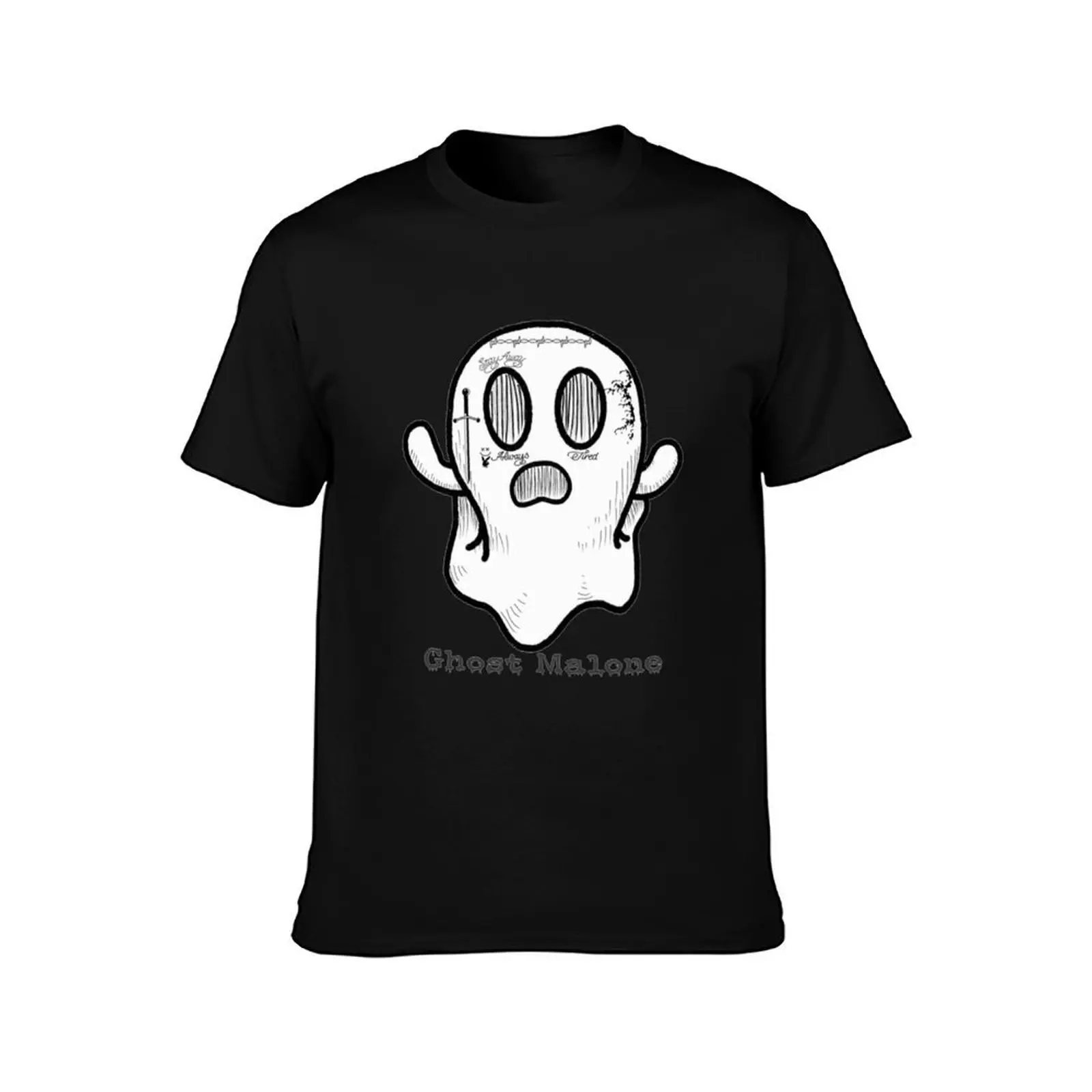 Фото Футболка Ghost Malone, дышащая футболка для путешествий №2