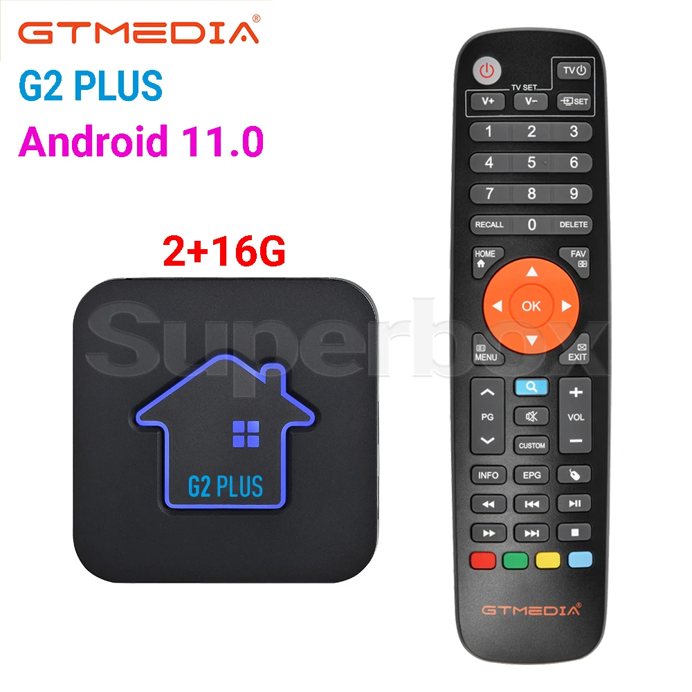 ТВ-приставка GTmedia G2 PLUS Android 2 4 Amlogic S905W2 2G16G встроенный G Wifi 4K H.265 GTPlayer G2Plus |