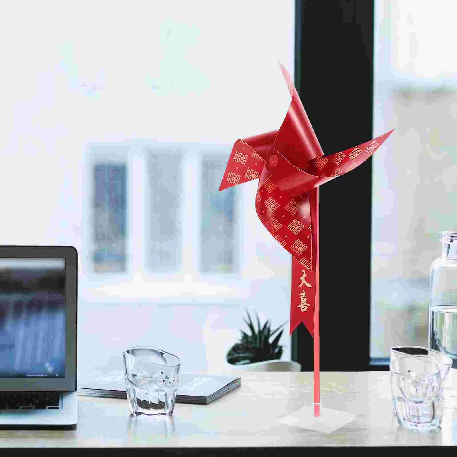 

10 Pcs Outdoor Decoration Decorative Pinwheel Lawn Wedding Yard Windmill Paper Spinners Craft Decorations