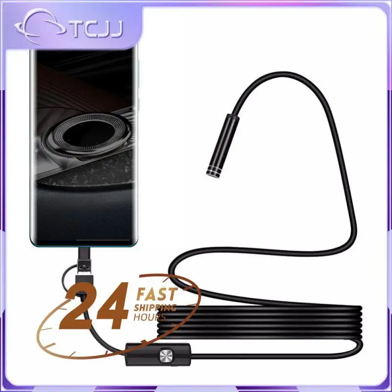 

1PCS MM IP67 Waterproof Endoscope Camera 6 LEDs Adjustable USB Android Flexible Inspection Borescope Cameras for Phone PC