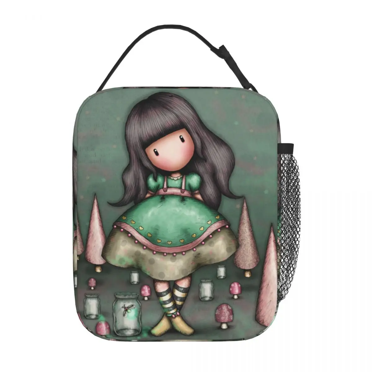 

Теплоизолированная сумка для ланча для куклы «санторо», милый мультяшный холодильник для путешествий, термокоробка для ланча