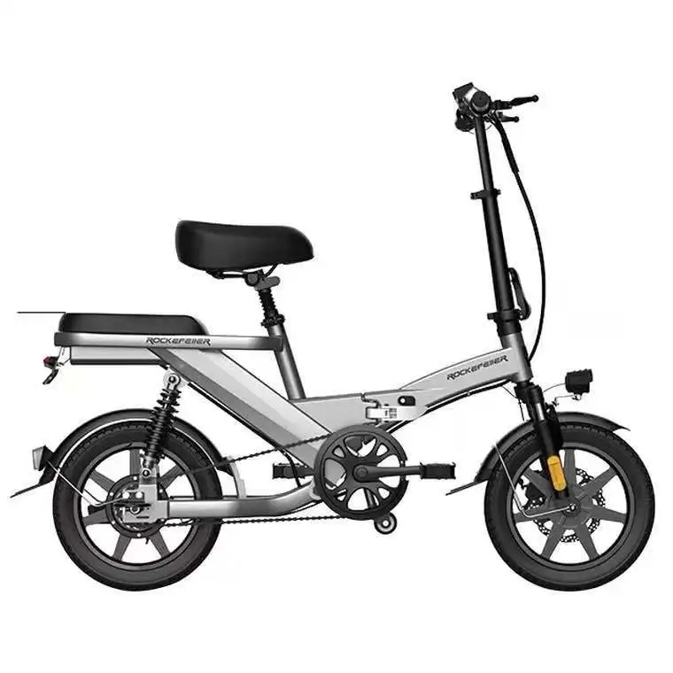 

Spot Small Folding Electric Car On Behalf Of Driving Car Single Double Step Convenient Battery Electric Bicycle