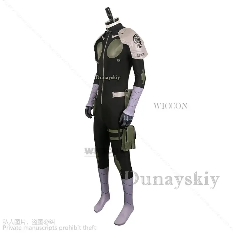 Костюм для косплея Kaiju No.8 из аниме Игра одежда униформа боевое платье комбинезон