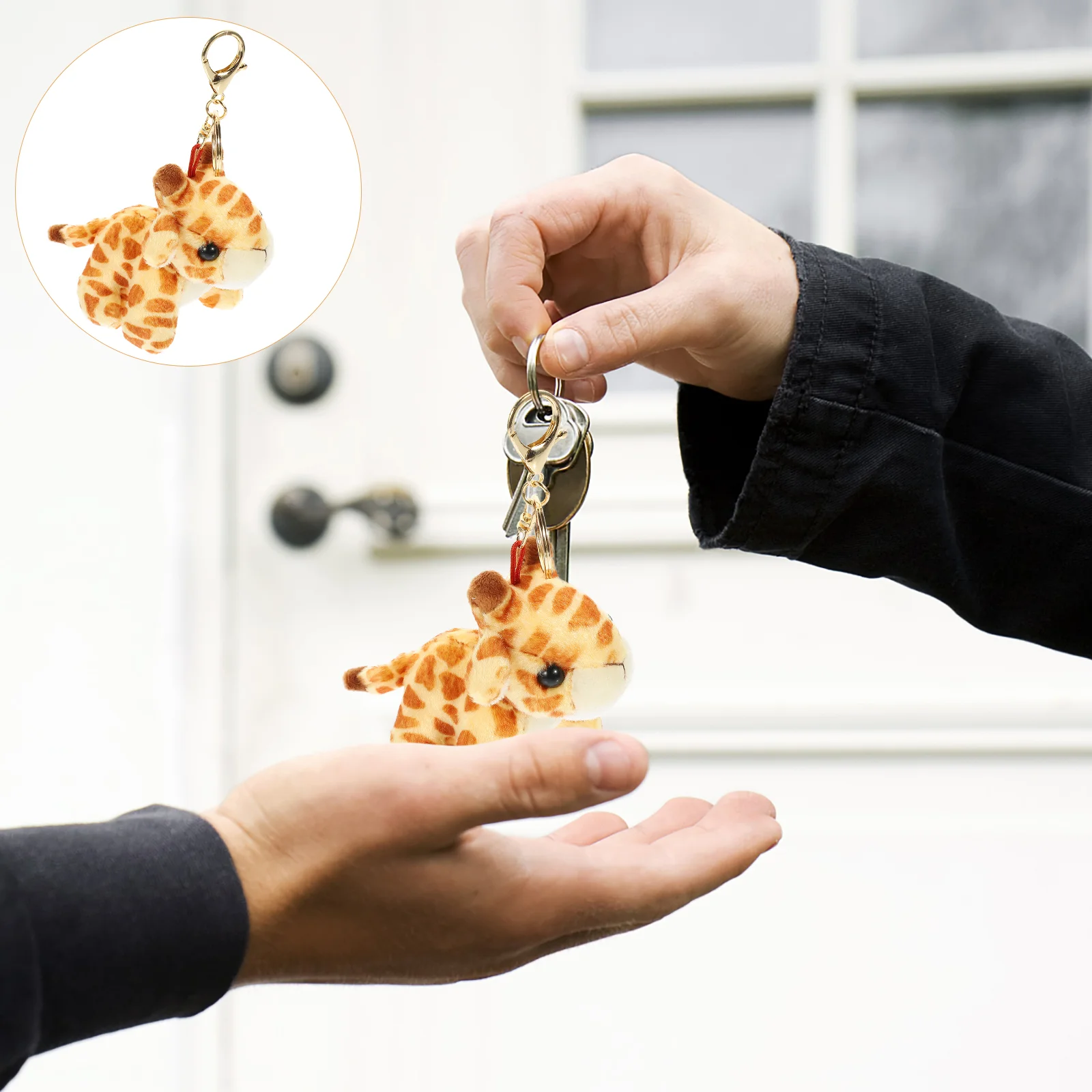 

Kids Girls Toys Plush Keychain Hanging Animal Cartoon Pendant Handbag Decor Child Baby