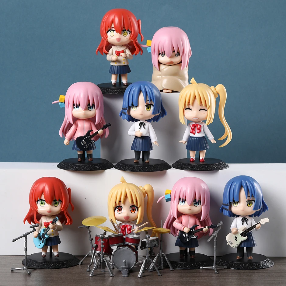 Bocchi the Rock! 9 шт./комплект фигурки аниме игрушки