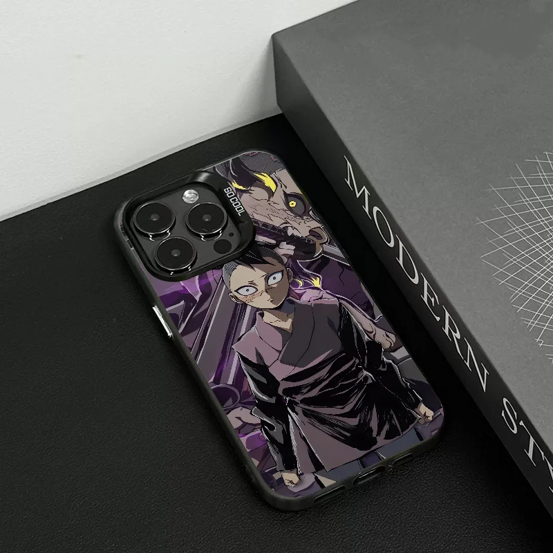 Чехол для телефона в стиле аниме Shinazugawa Genya чехол IMD цвет серебристый корпус iPhone 16