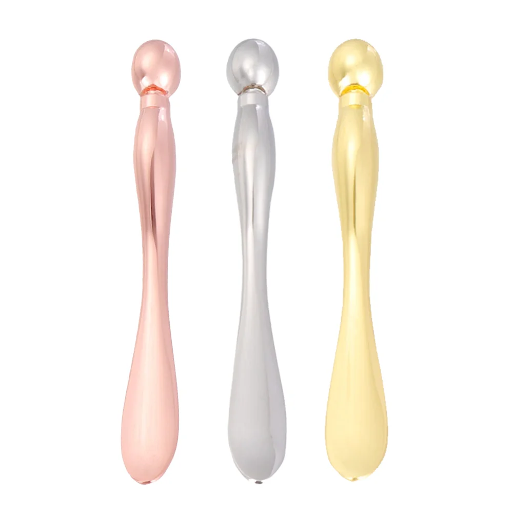 

3 Pcs Eye Cream Spoon Anti Aging Face Wand Cooling Eye Roller Eye Tool Gift for Woman Face Kit