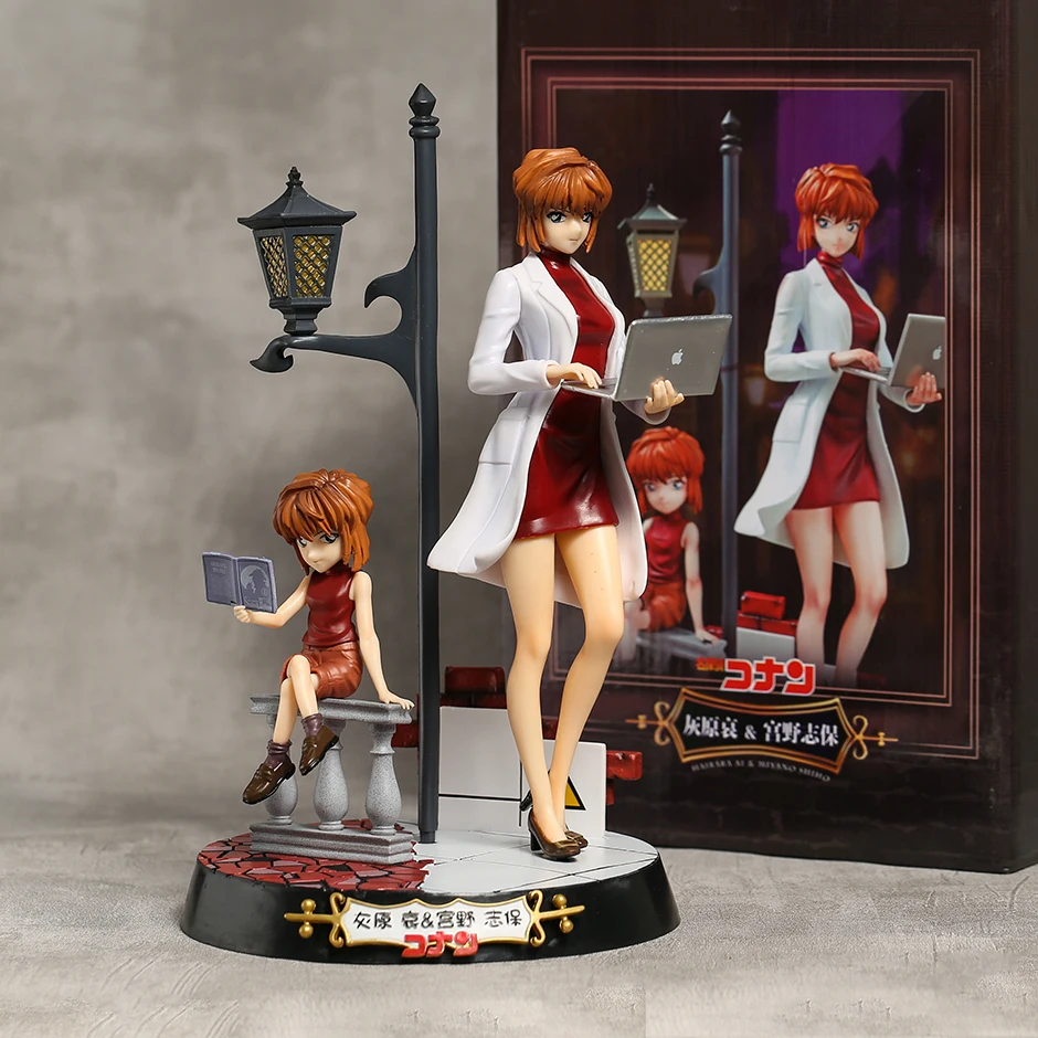 

Фигурка детектива Конан Шери хашихара шихо хайбара ИИ ПВХ фигурка коллекционная игрушка модель Статуя Кукла