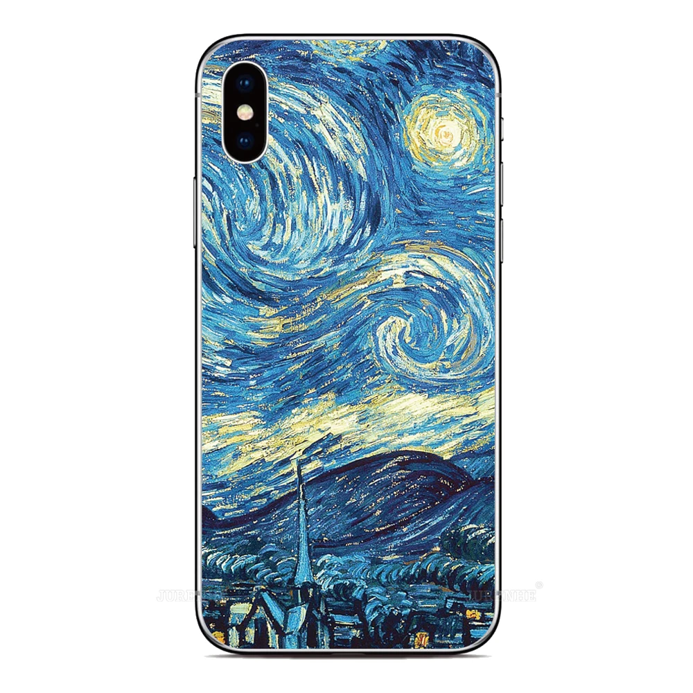 Мягкая задняя крышка Винсента Ван Гога для Oukitel C36 C35 C33 C32 C31 C23 C25 C22 C21 C19 C18 C17 C16 C15 C13