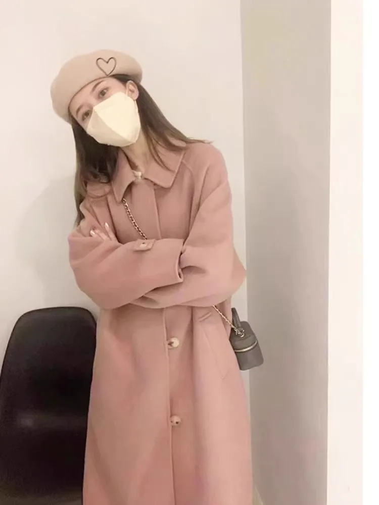 Корейская драма женская одежда для владельцев осень и зима 2024 новая маленькая