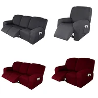 1 2 3 Seat All-inclusive Recliner Sofa Cover Non-slip Massage Lazy Boy Sofa Cover Recliner Case Chair Couch Relax Armchair Cover