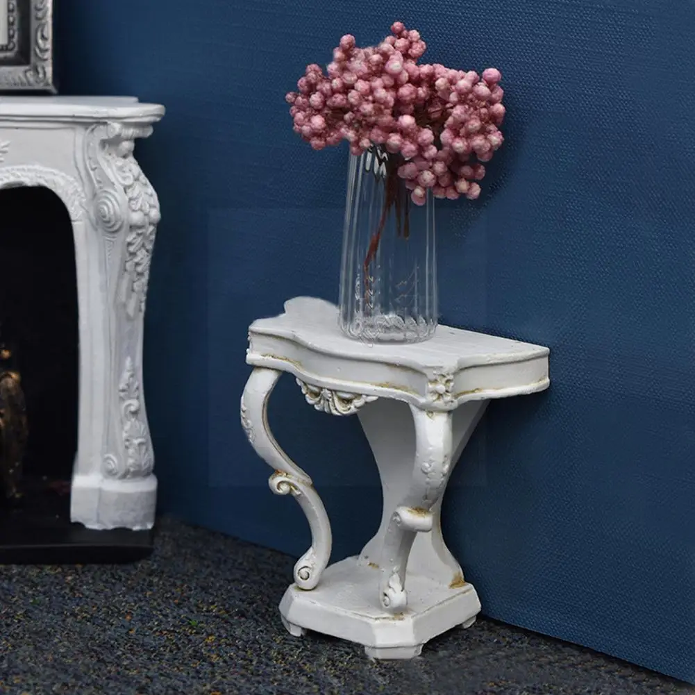 

Мини-шкаф для хранения в виде домика в масштабе 1:12, белая модель, аксессуары для комнаты, мебель, игрушка для детей, аксессуары для дома O4a6