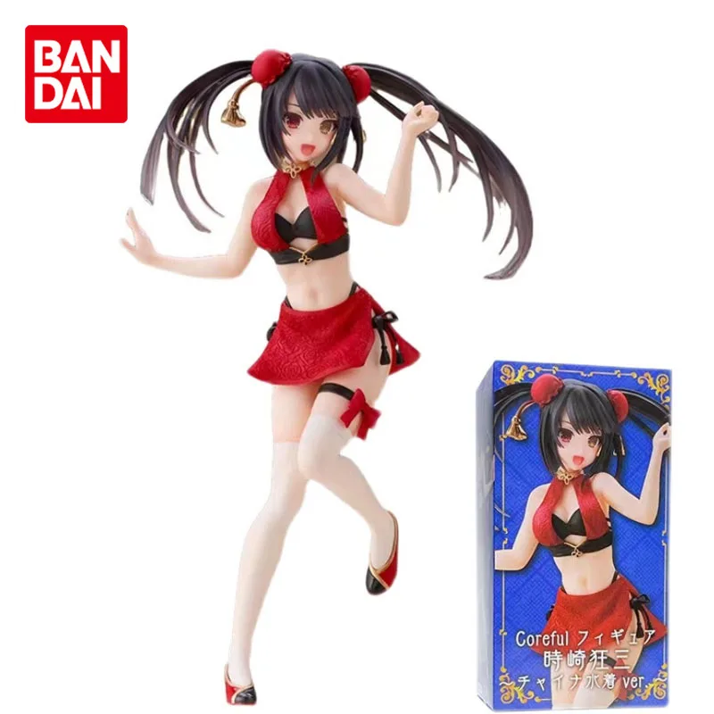 

Bandai Genuine DATE A LIVE Anime Figure Tokisaki Kurumi Swimsuit Action Figure Toys Boys Girls Children Gift Ornaments