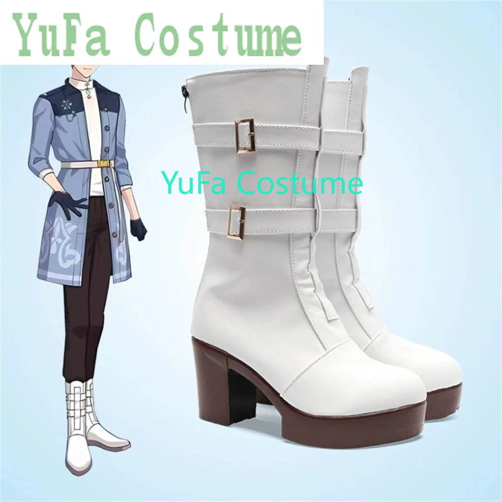 Heathciff Promise of Wizard Обувь для косплея Сапоги Игра Аниме Хэллоуин Рождество YuFa Костюм