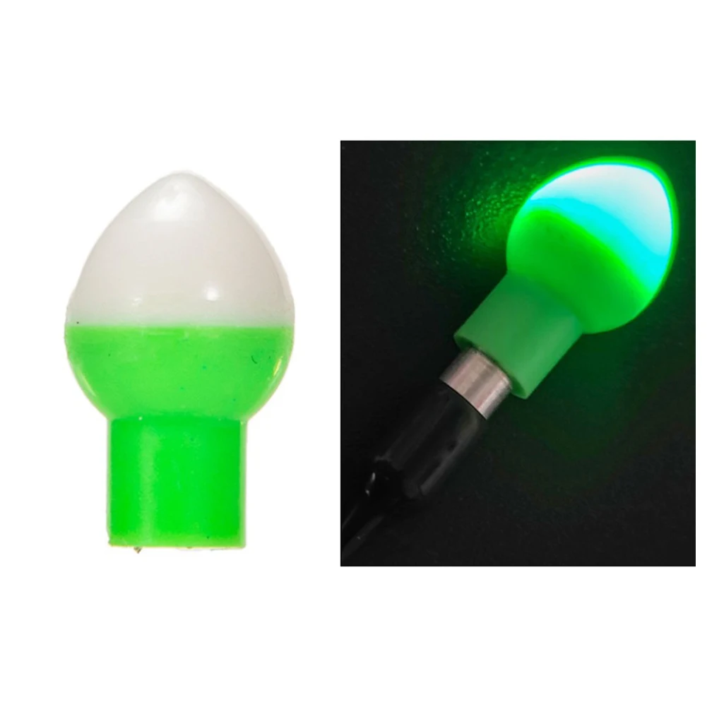 

Durable Float Bobber Glow Lamp ABS Accessories Electronic Light Gravity Sensor Night Fishing Parts Red + Green