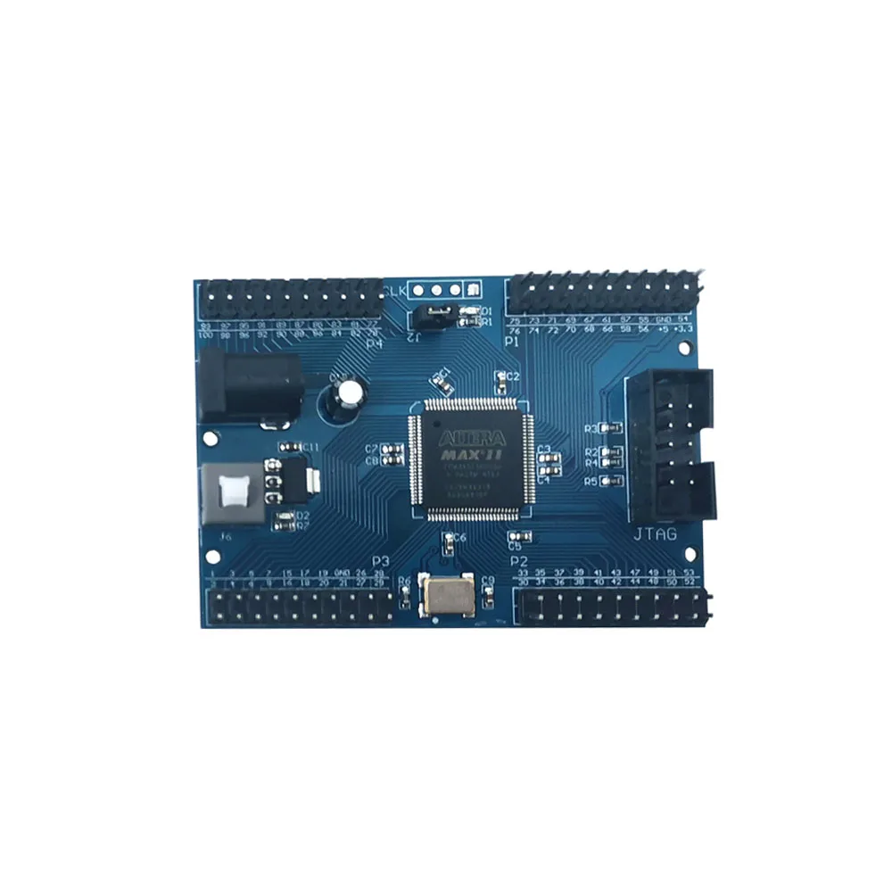 

Development Board Altera MAX II System Board EPM240T100 CPLD 5V On-Board 50Mhz Active Crystal Oscillator JTAG Interface