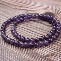natural stone beads 8mm striped amethyst loose beads fit for diy jewelry making bracelet bangle necklace amulet accessories