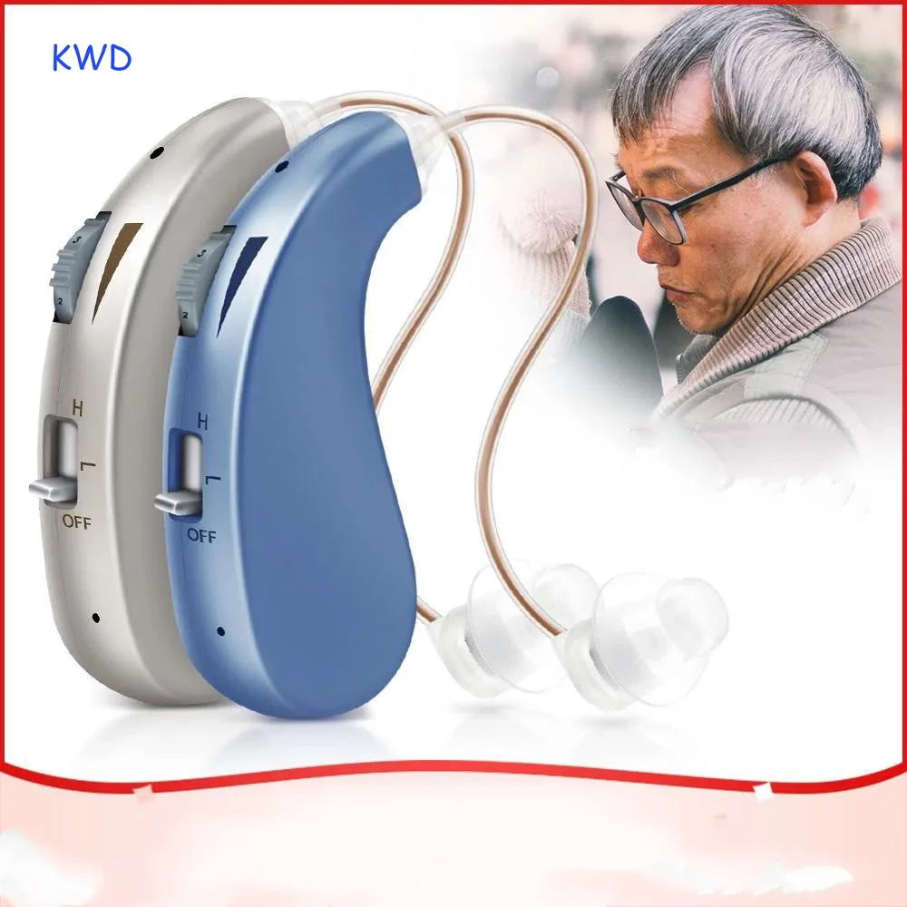 

Перезаряжаемый слуховой аппарат bte для пожилых людей, цифровой усилитель слухового звука, слуховой аппарат, забота о здоровье
