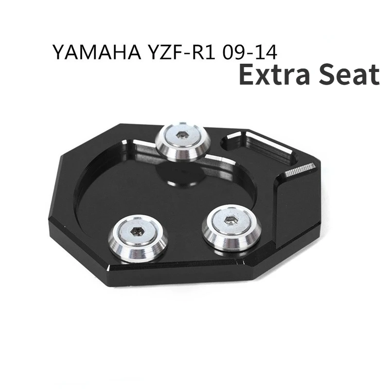 

For YAMAHA Yamaha YZF-R1 2009-2014 Modified Side Support Side Column Foot Support Base Enlarged Seat Foot Pegs & Pedal Pads