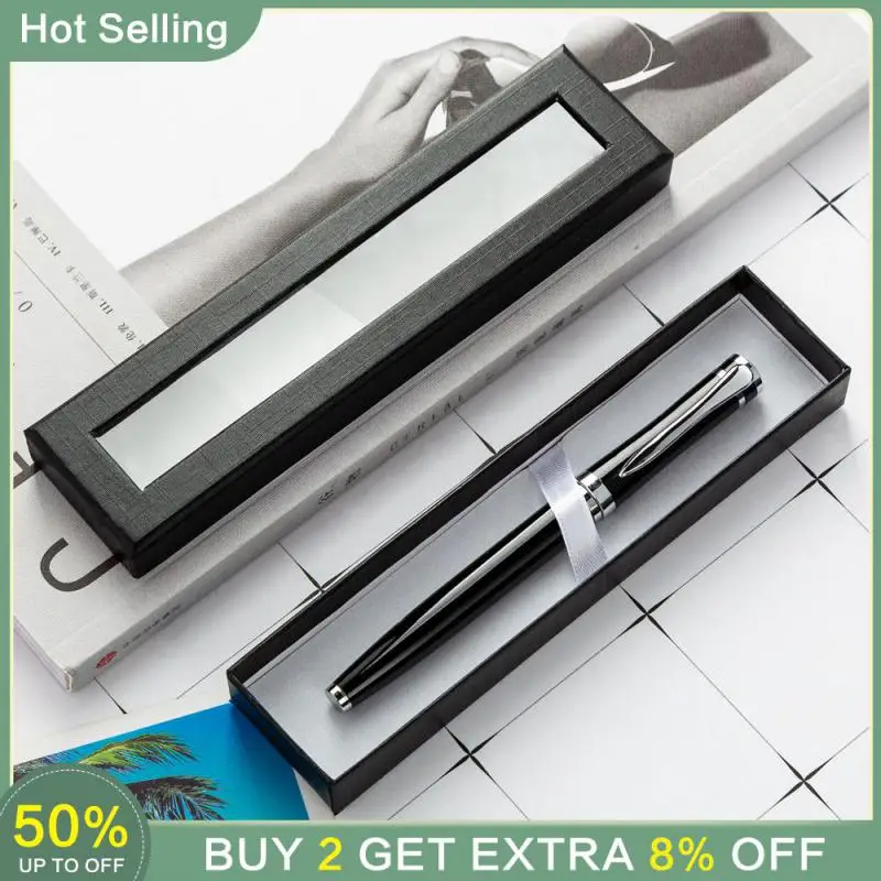 Fashionable Interior Texture Delicate Simple Design Originality Gift Packaging Box Carton Transparent Pen Box