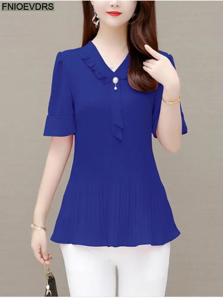 Женские винтажные элегантные офисные рубашки в стиле ретро повседневные