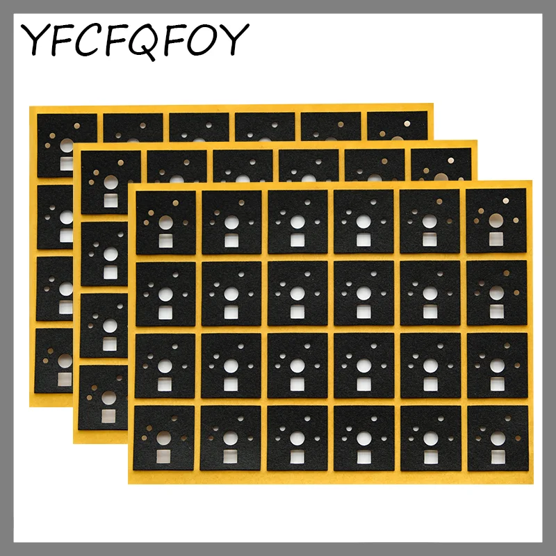 Mechanical Keyboard Switch Underpad Uniaxial Imported Poron/PE/EVA Silencer Pad Hot-Swap Welding Universal Customization