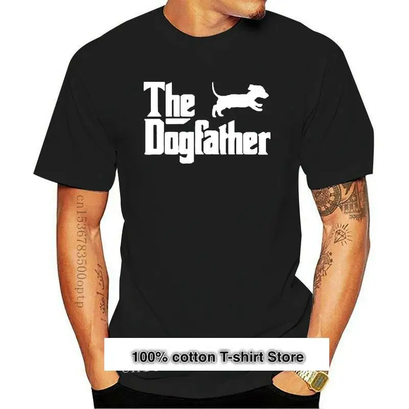 Nuevo Mens camiseta Dachshund-perro padre perro salchicha T camisa ropa regalo