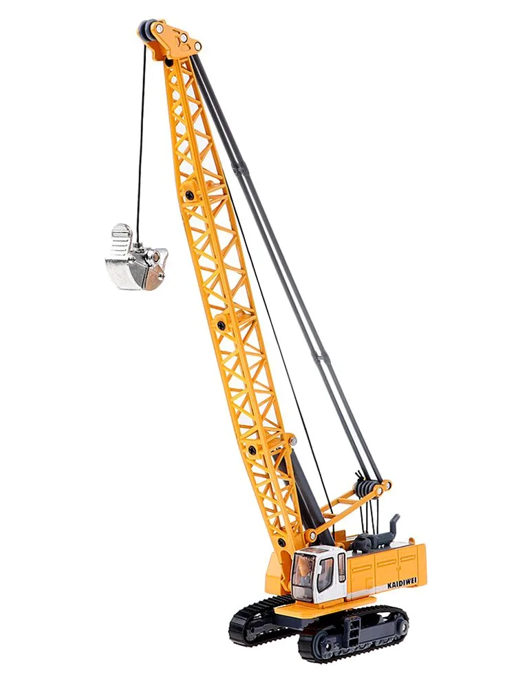 Масштабная металлическая модель подъемного крана с подвижными элементами 623015 |