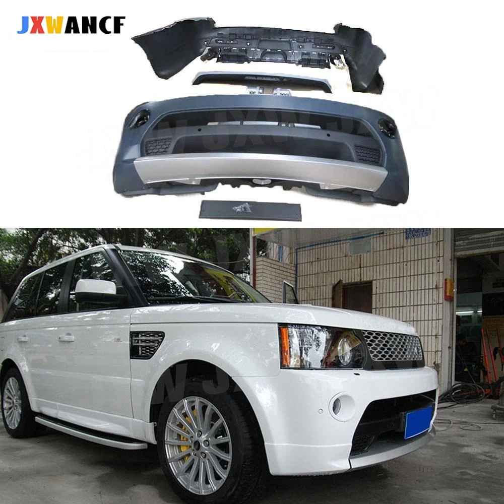 Фото JXWANCF PP Передние и задние решетки бампера для Land Rover Range Rover Sport 2005-2012 №1