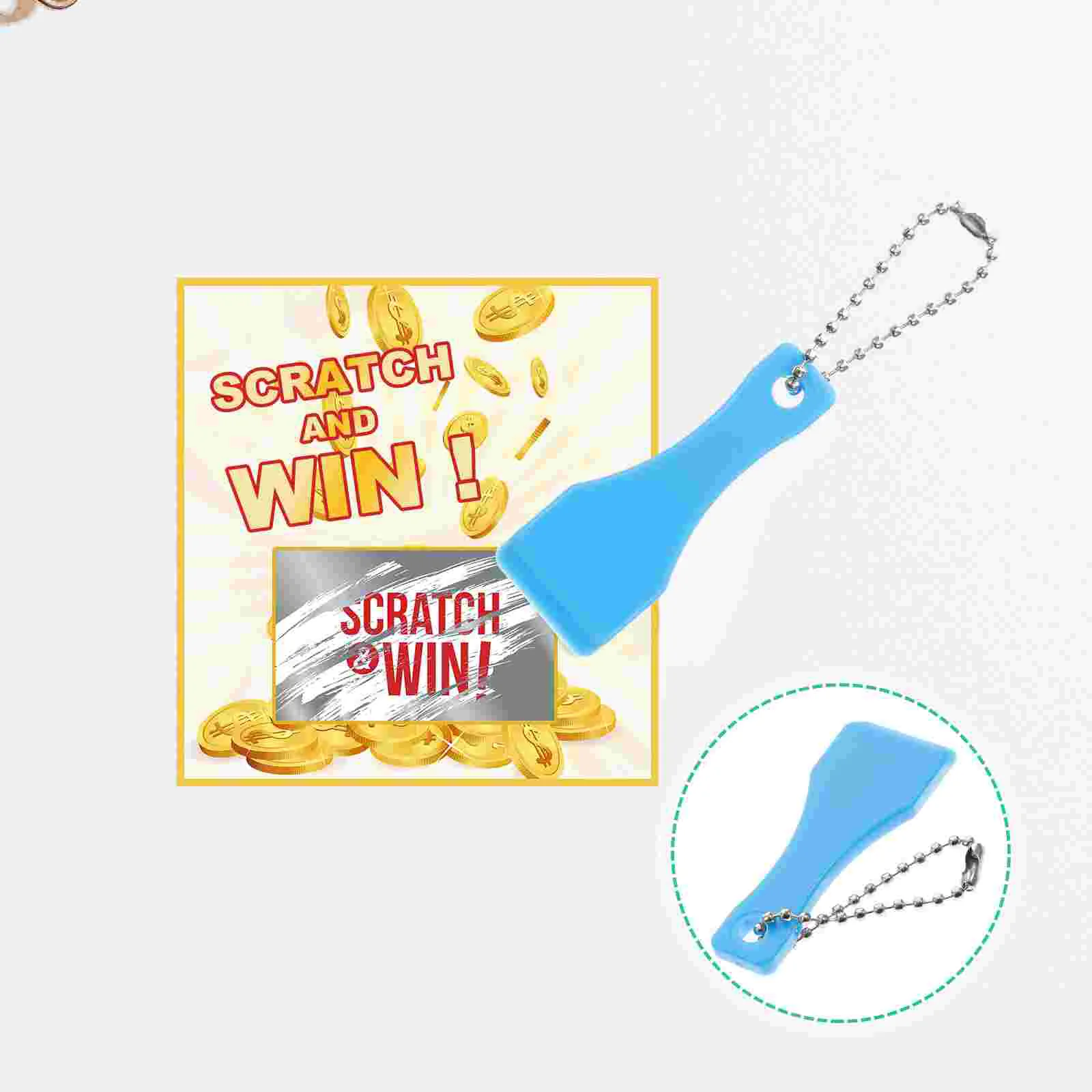 

10 шт., Стикеры для удаления царапин в лотереи