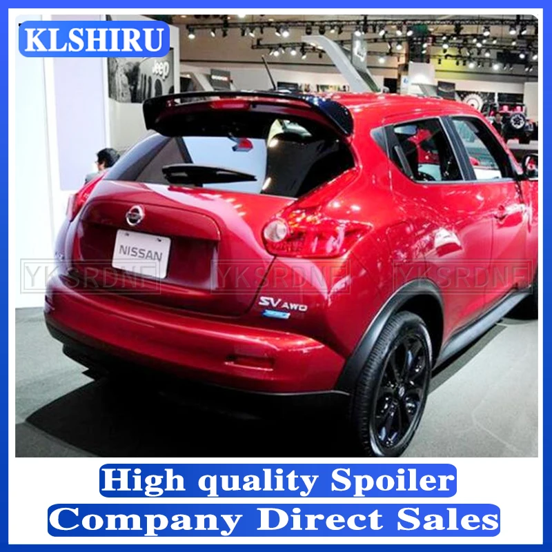 

For Nissan Juke Spoiler High Quality ABS Material Car Rear Wing Primer Color Rear Spoiler For Nissan Juke Spoiler 2010-2015