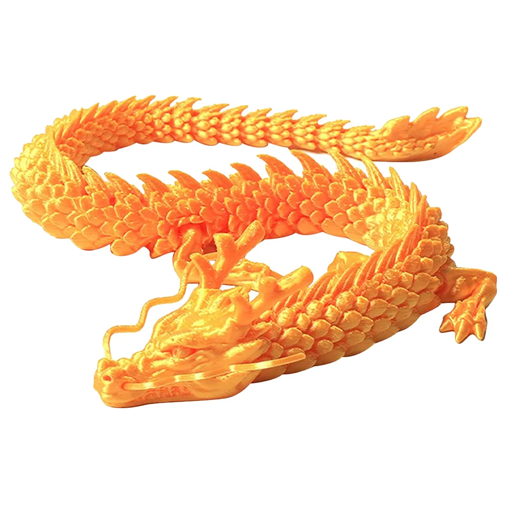 

Wear-resistant Dragon Sculpture Adorable Dragon Model Desktop Aquarium Dragon