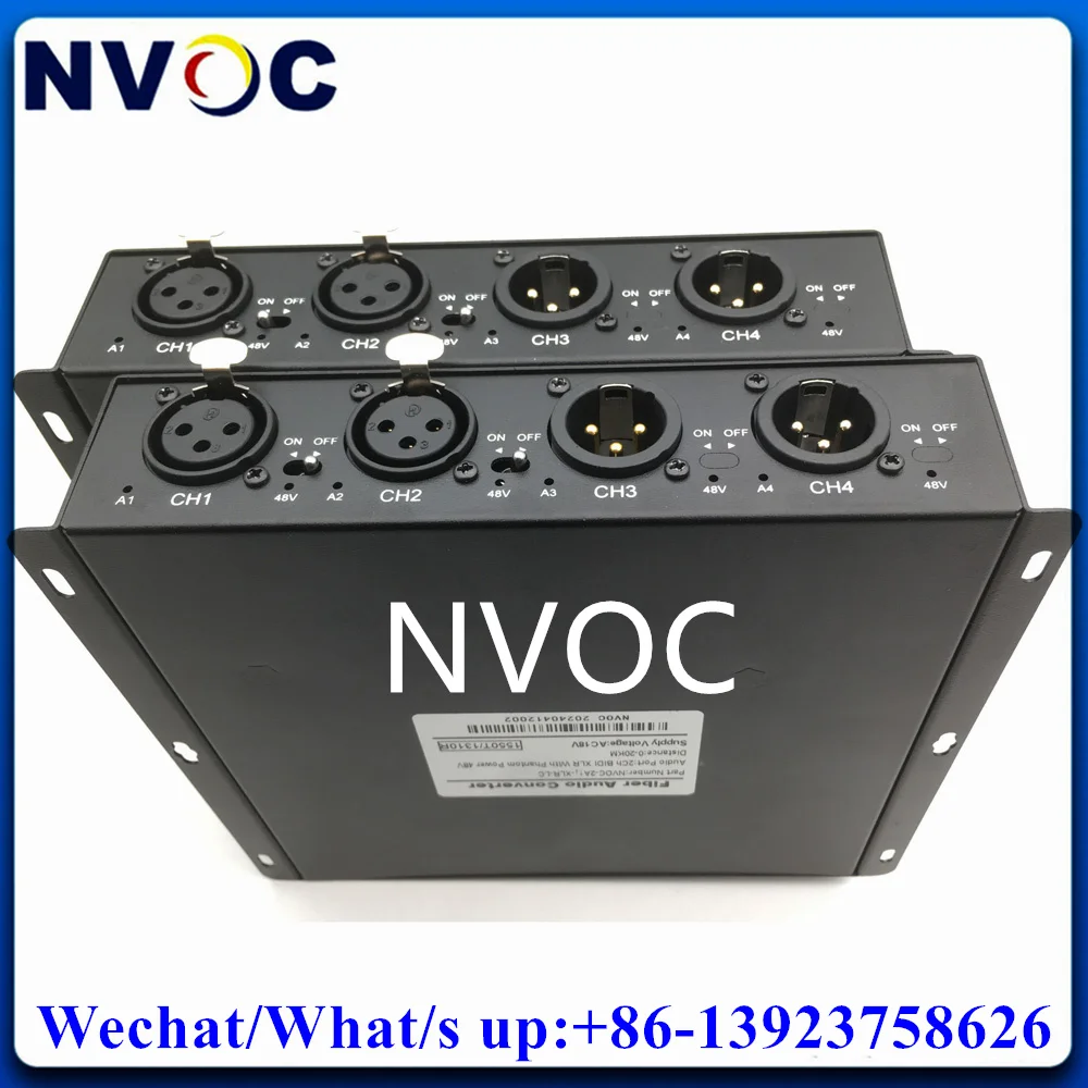 2Ch BIDI Φ to SM 1310/1550 одиночный LC волоконно-оптический сбалансированный аудио более 20