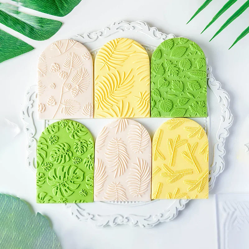 Форма для печенья с тропическими листьями тиснение штамп формы пальмовыми