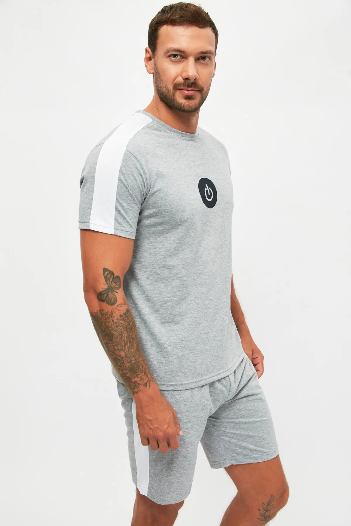 

Trendyol Printed Knitted Pajamas Set THMSS21PT1070