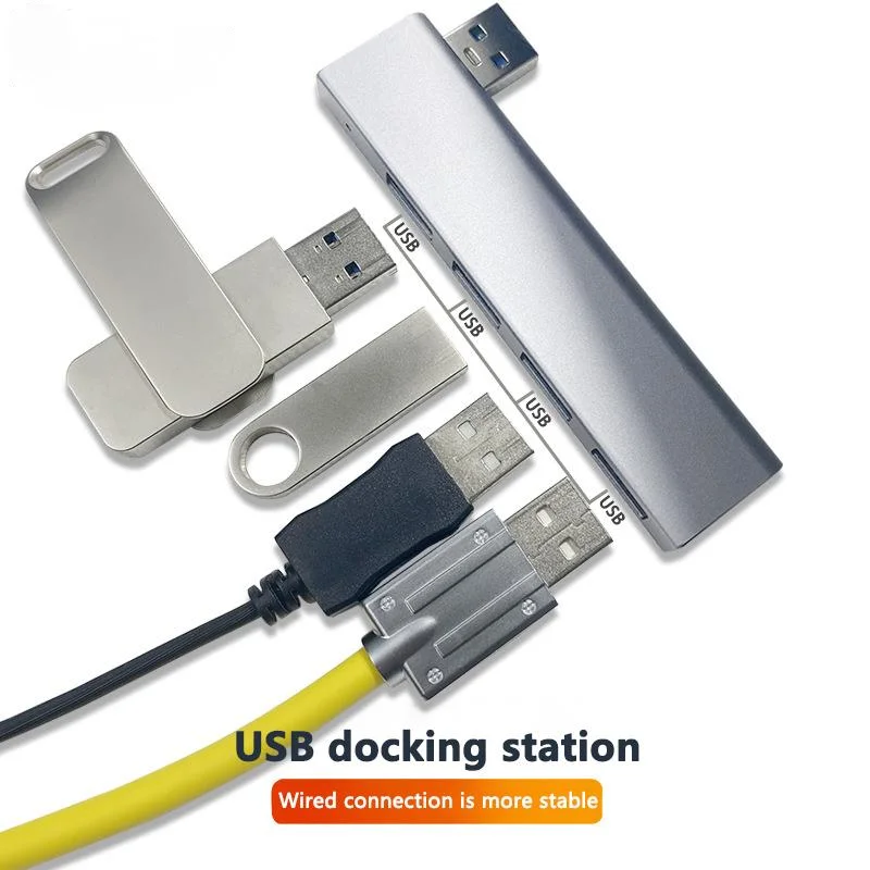USB HUB 3.0 Adapter 4 in 1 USB Splitter Expansion for Xiaomi Laptop Notebook USBA Hi-Speed for PC Computer Desktop Mouse Printer