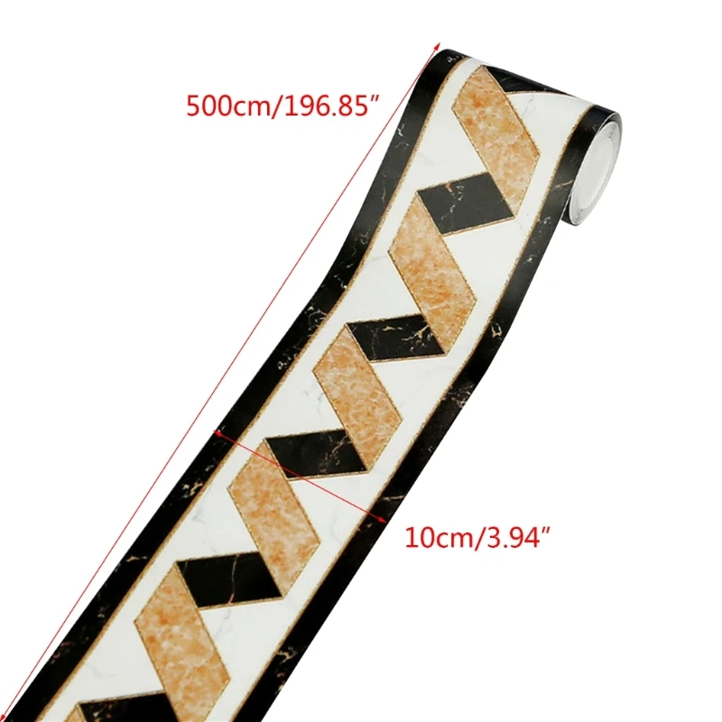 10x500 см отделка плинтуса съемная талия граница наклейка на стену украшение для