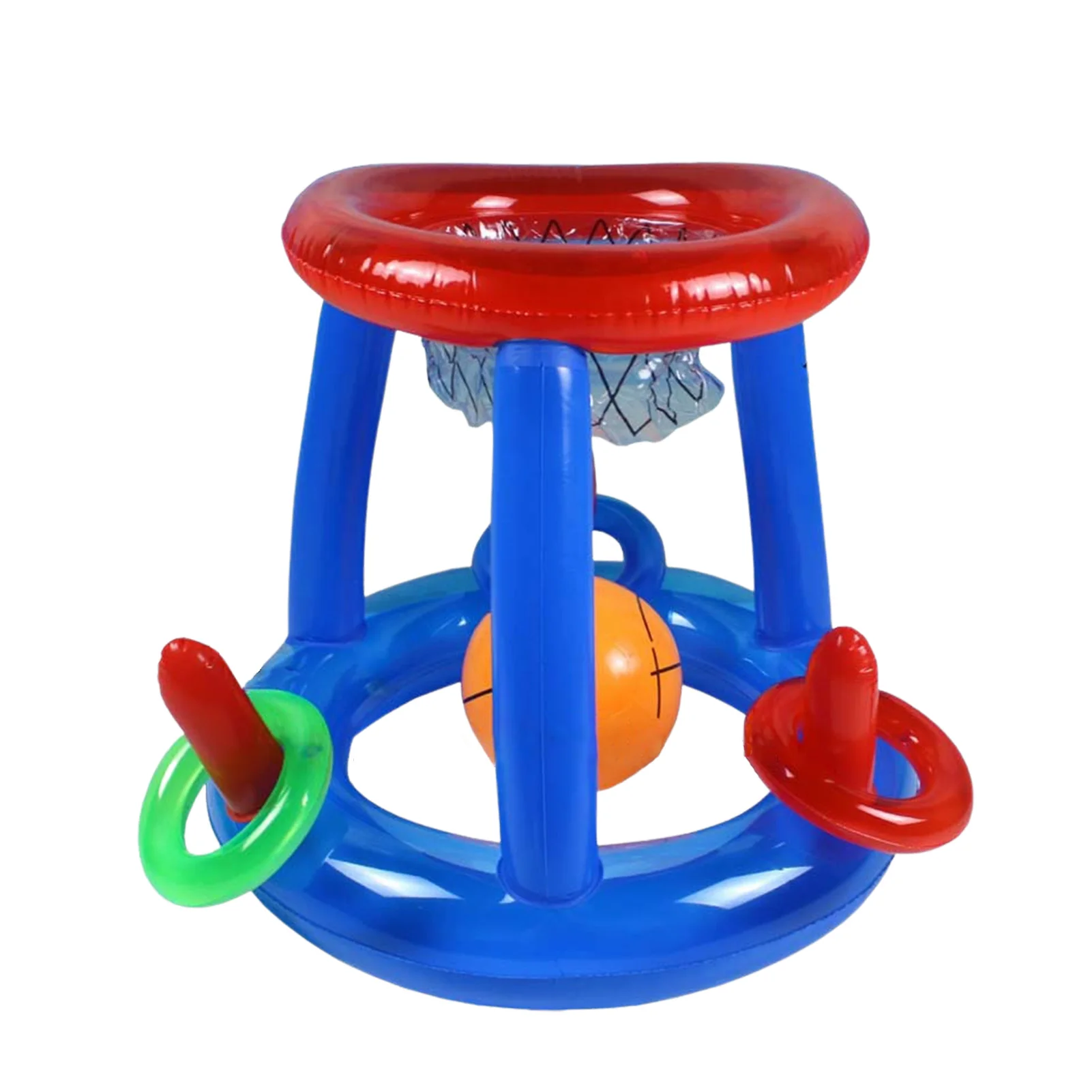 

Floating Basketball Hoop Inflatable Pool Goal Game Outdoor Water Park Poolside Sports Summer Party Toys For Adults and Children