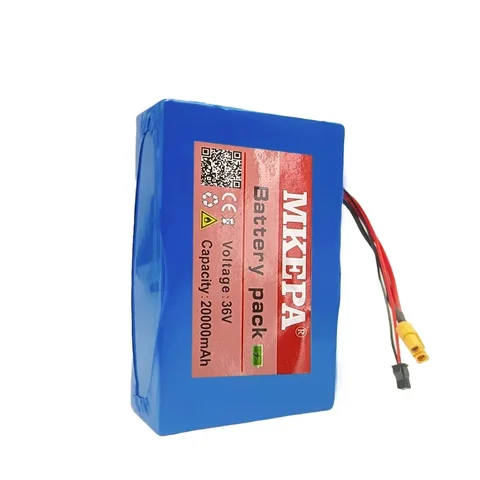 10S2P 36 В 20 Ач 18650 литиевый аккумулятор 800 Вт 20000 мАч 42 В автомобильный ультратонкий портативный аккумулятор с BMS