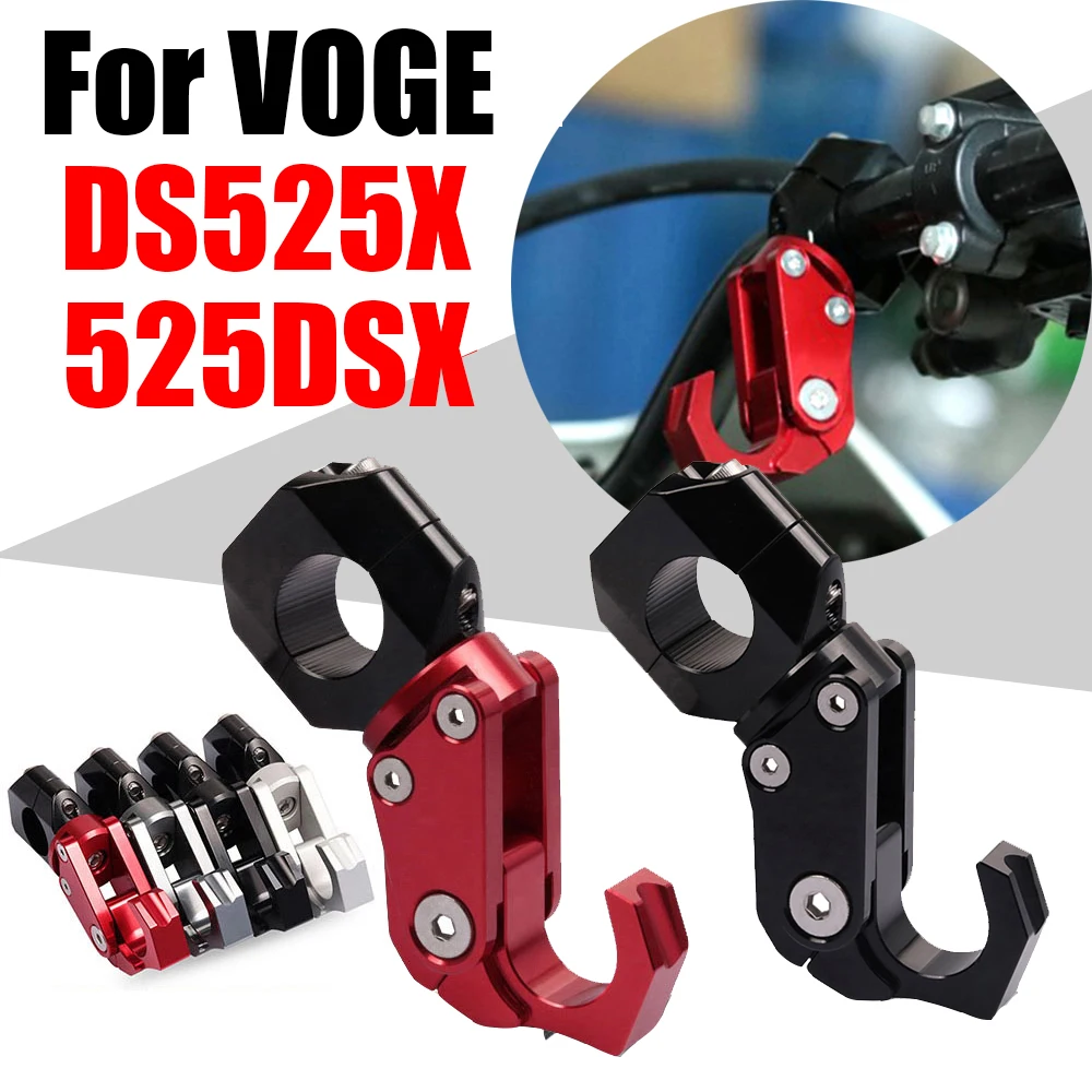 

For VOGE Valico DS525X 525DSX DSX525 DSX 525 DSX DS 525X Accessories Helmet Hook Carry Luggage Hanger Hook Storage Bag Holder