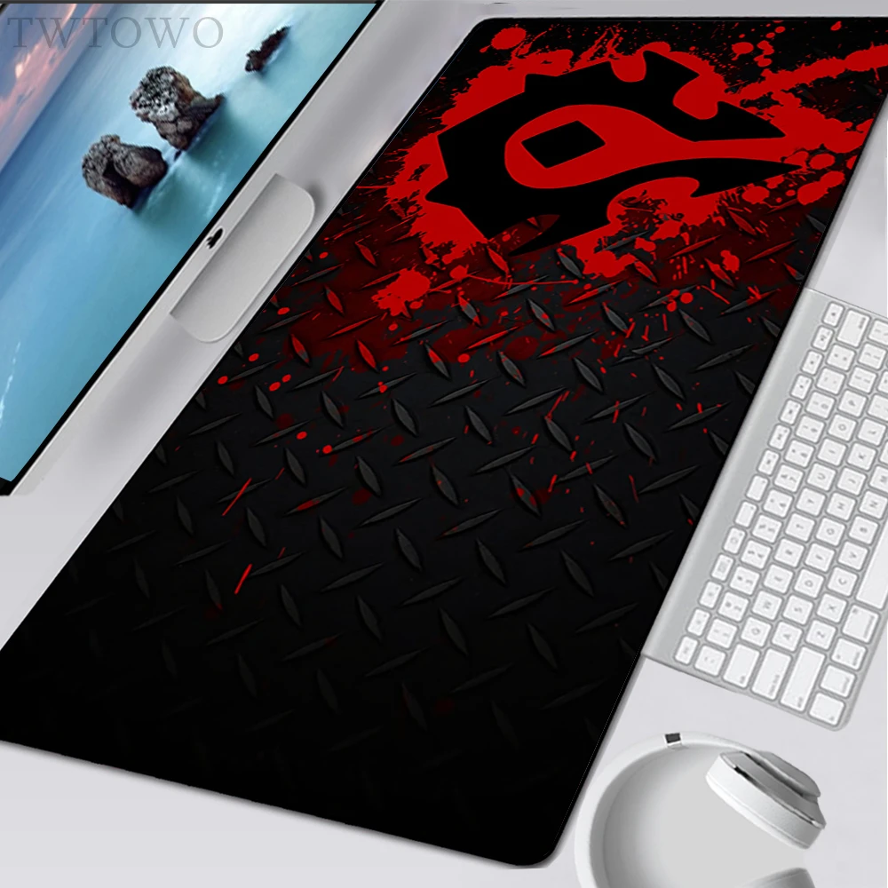 

World of Warcraft Mousepad XXL New Custom Desk Mats Anti-slip Gamer Laptop Natural Rubber Carpet Desktop Mouse Pad Mouse Mat