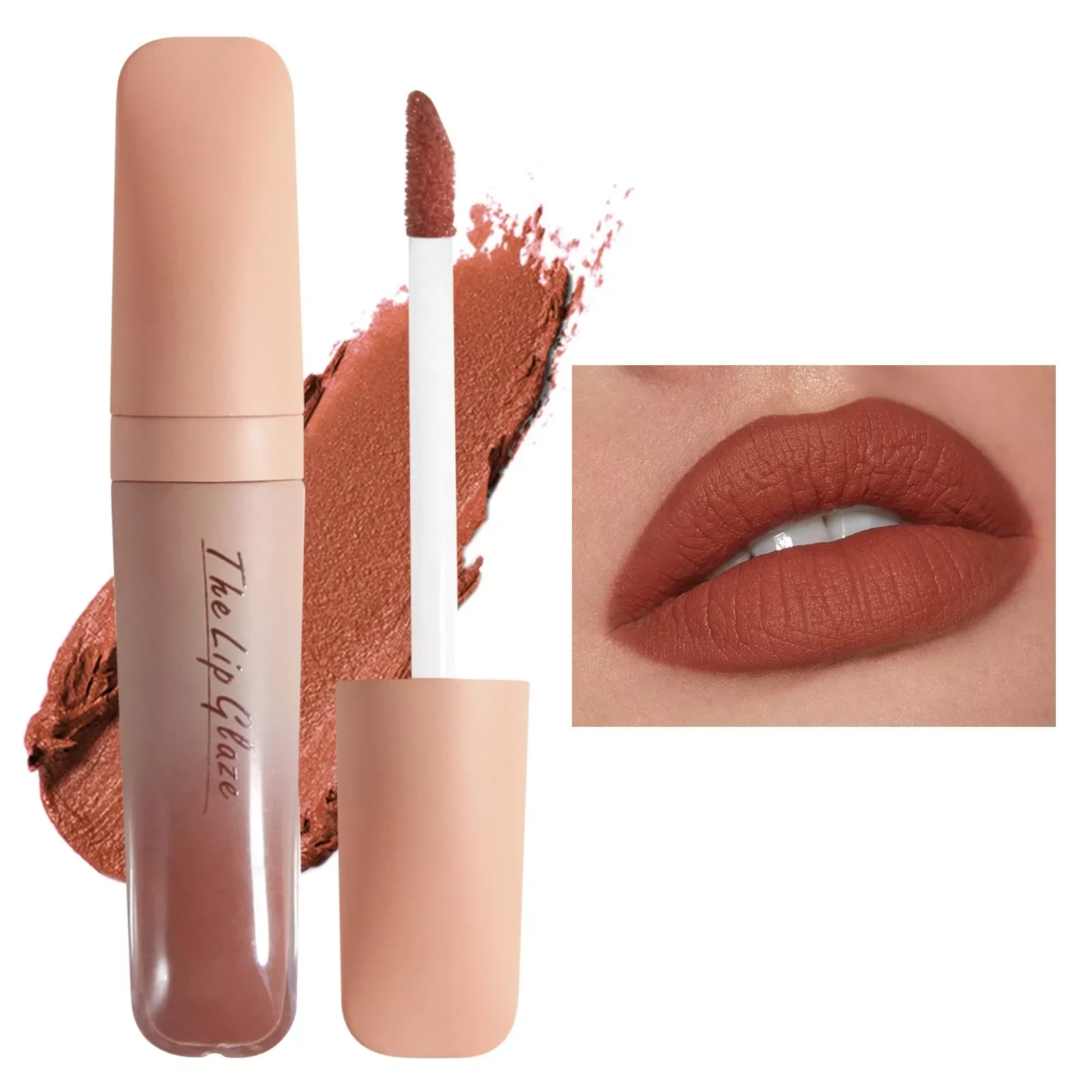 

NEW2023 Velvet Air Lip Glaze Lip Gloss Lipstick Long Lasting Waterproof Velvet Lip Gloss Tinted Lip Makeup Gifts For Girls And W