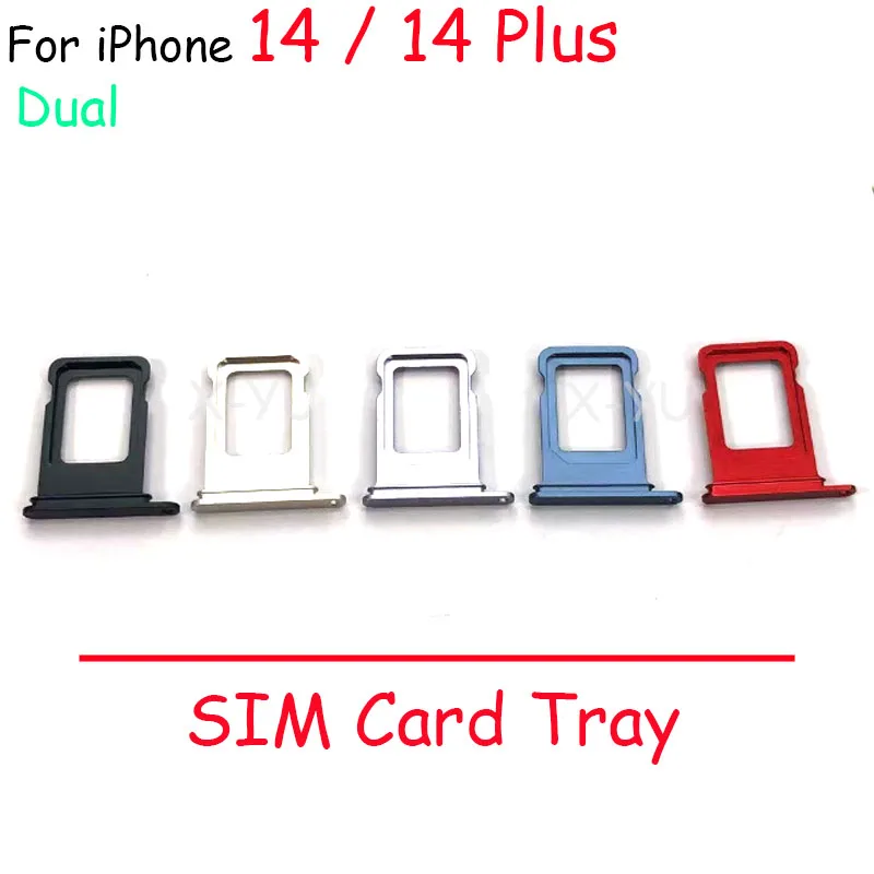 Для iPhone 14 Plus лоток для SIM-карты держатель адаптер гнездо запасные части