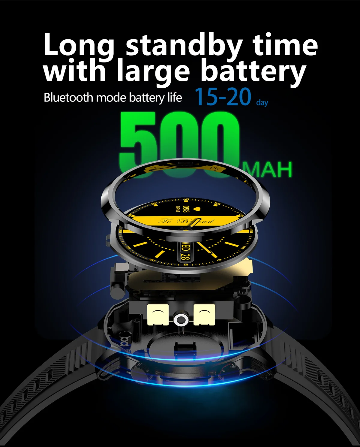 Оригинальные многофункциональные настройки умных часов включая обнаружение