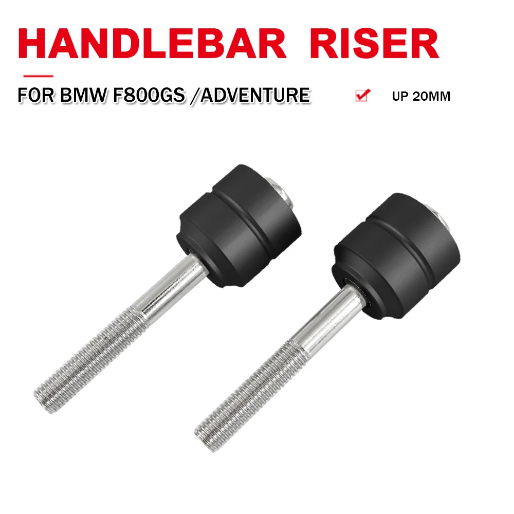

Motorcycle Handlebar Riser Up Tool Kit Moves Bars Aluminum Handle Bar Lift For BMW F800GS Adventure 2013-2017 F 800GS ADV F800GS