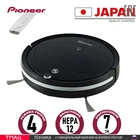 Робот пылесос Pioneer VC701R черный, с пультом ДУ